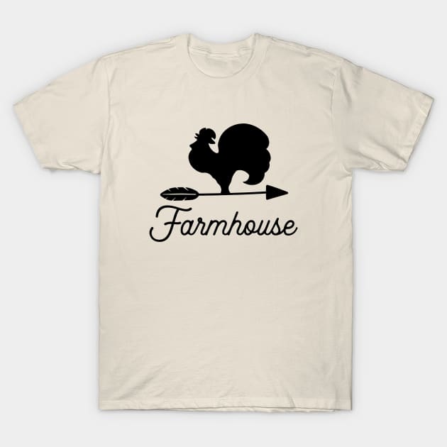 Home Series: Farmhouse Weather Vane T-Shirt by Jarecrow 